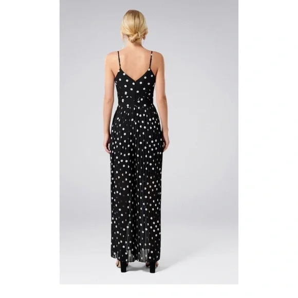 Ever New Gemma Pleated Polkadot Jumpsuit - Picture 4 of 8